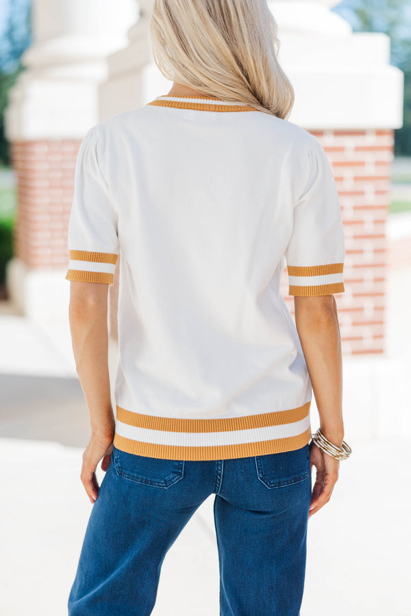 Stay In Character White Hornets Sweater