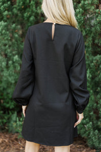 Modern Muse Black Bow Dress