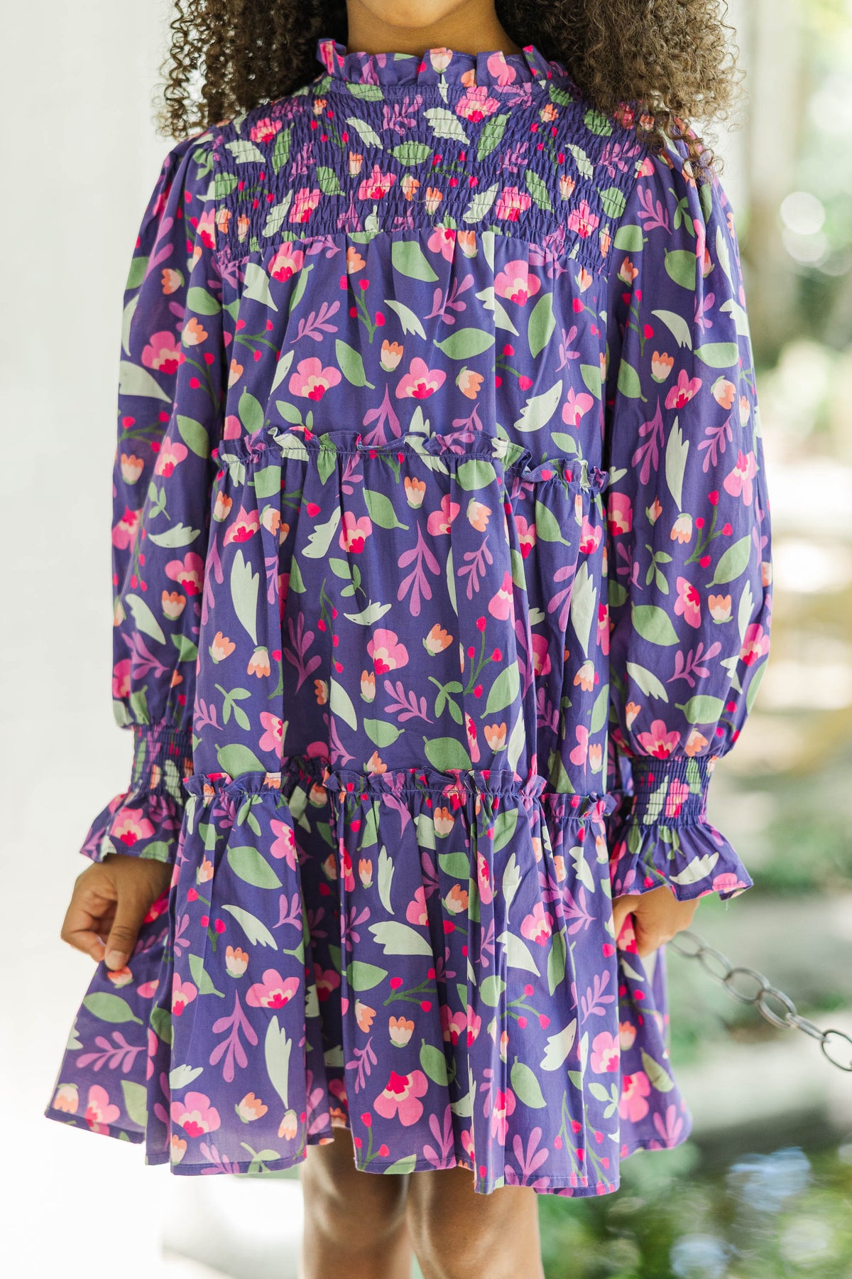 Girls: All About It Purple Babydoll Dress – Shop the Mint