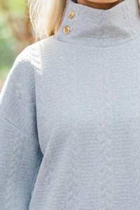 What You've Been Looking For Grey Quilted Dress