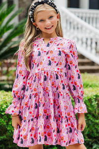 Girls: In Your Happy Place Trick Or Treat Lavender Dress