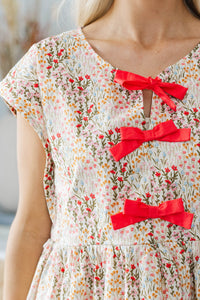 NURSING COLLECTION: Great Days Ahead Bow Blouse