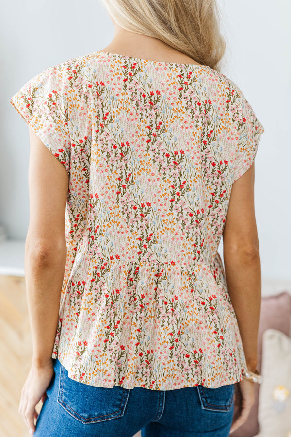 NURSING COLLECTION: Great Days Ahead Bow Blouse