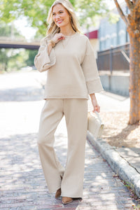 The Good Mood Cream Medallion Textured Set