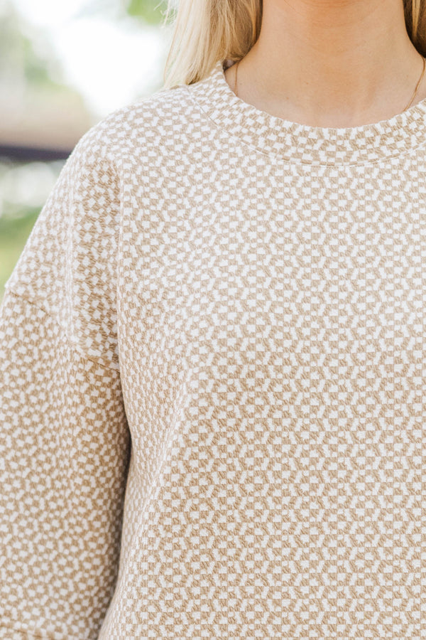 The Good Mood Cream Medallion Textured Set