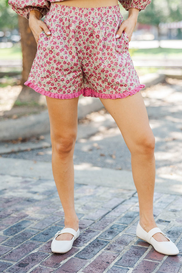 Precious Moments WIth You Brown Ditsy Floral Set