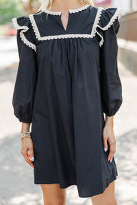 Work It Out Black Dress