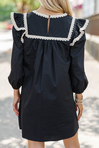 Work It Out Black Dress