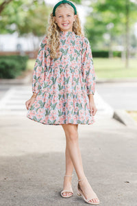 Girls: The Mariana Pink Babydoll Dress