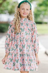 Girls: The Mariana Pink Babydoll Dress