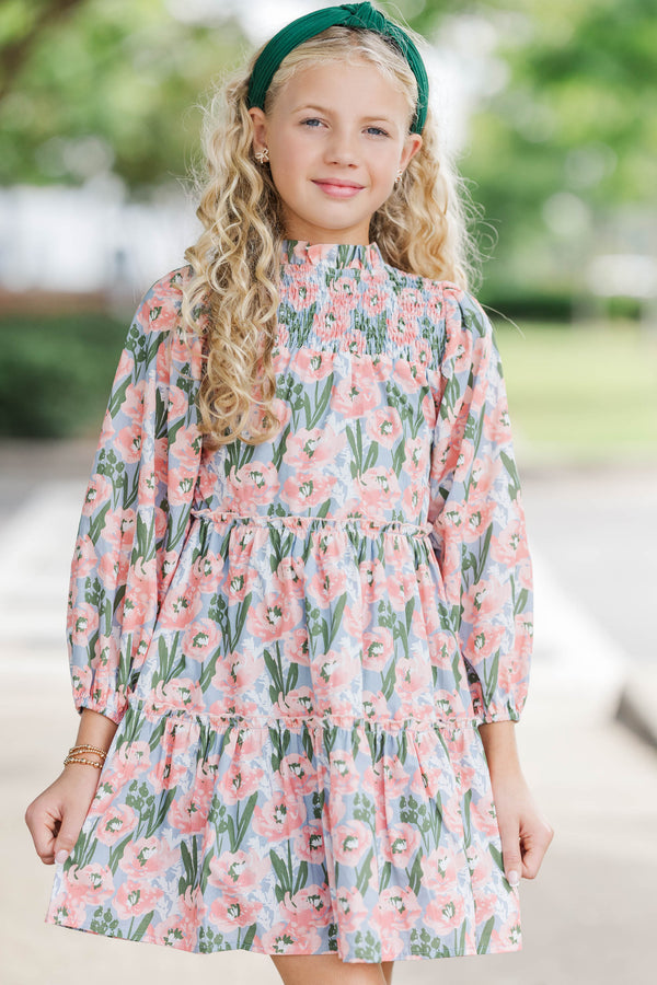 Girls: The Mariana Pink Babydoll Dress