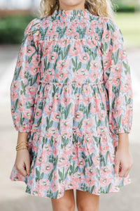 Girls: The Mariana Pink Babydoll Dress