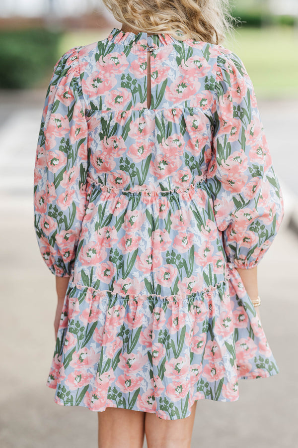 Girls: The Mariana Pink Babydoll Dress