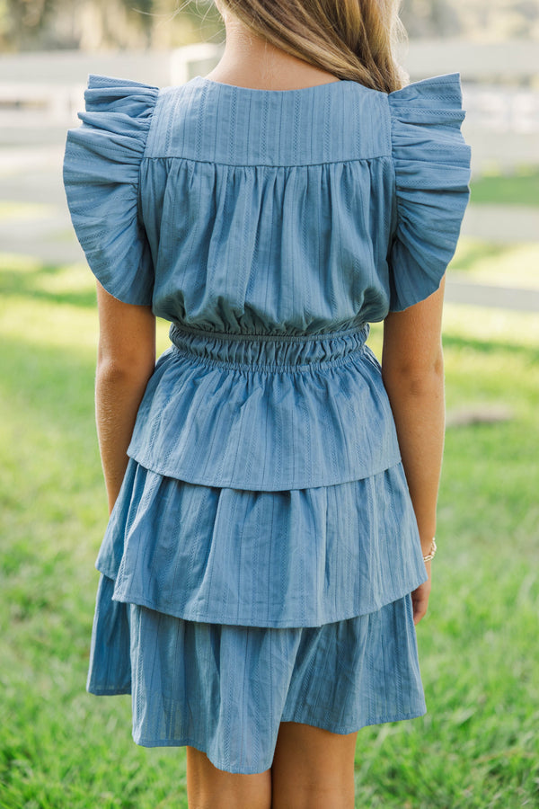 Girls: Find Yourself Light Blue Dress – Shop the Mint