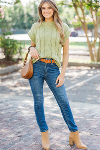 What You Need To Know Olive Knit Sweater