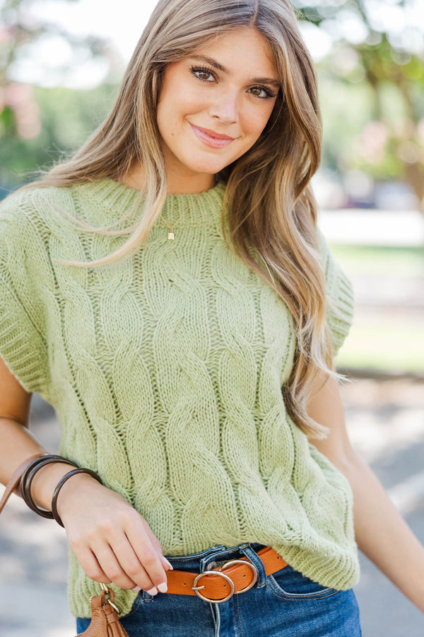 What You Need To Know Olive Knit Sweater