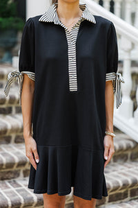 Sun Over Water Black Dress