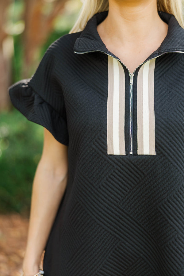 Wishing You The Best Black Dress