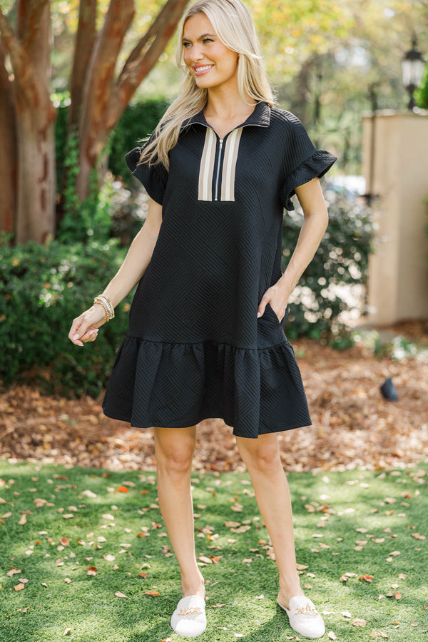 Wishing You The Best Black Dress