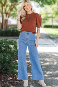 Chai Time Brick Sweater