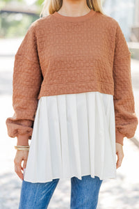 Don't Blink Camel L/S Tunic