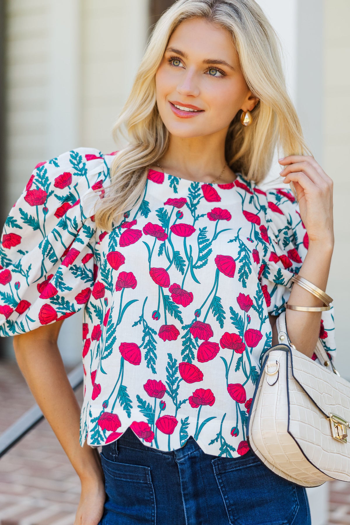 MMTea Flower Field Blouse