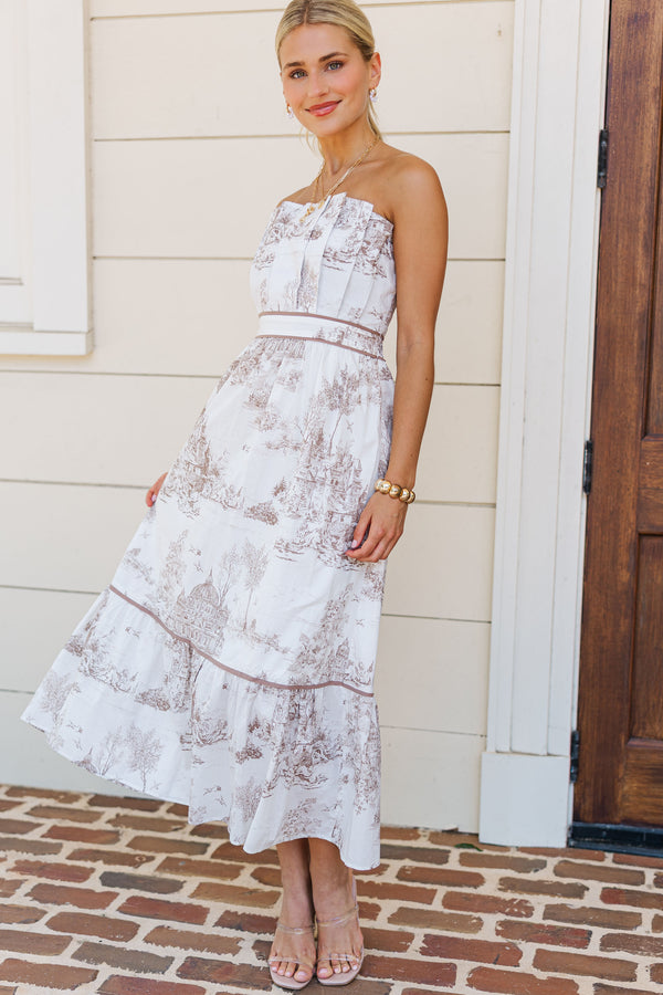 darling midi dress Darling Convertible Midi Dress 0 / Seashell Symphony