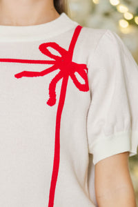 Girls: For The Day Cream Presents Sweater