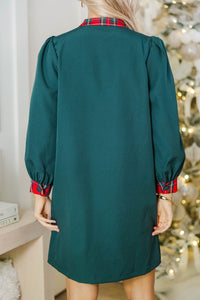 All My Love Emerald Shift Dress