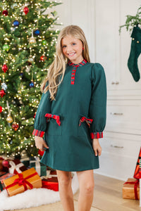 Girls: All My Love Emerald Shift Dress