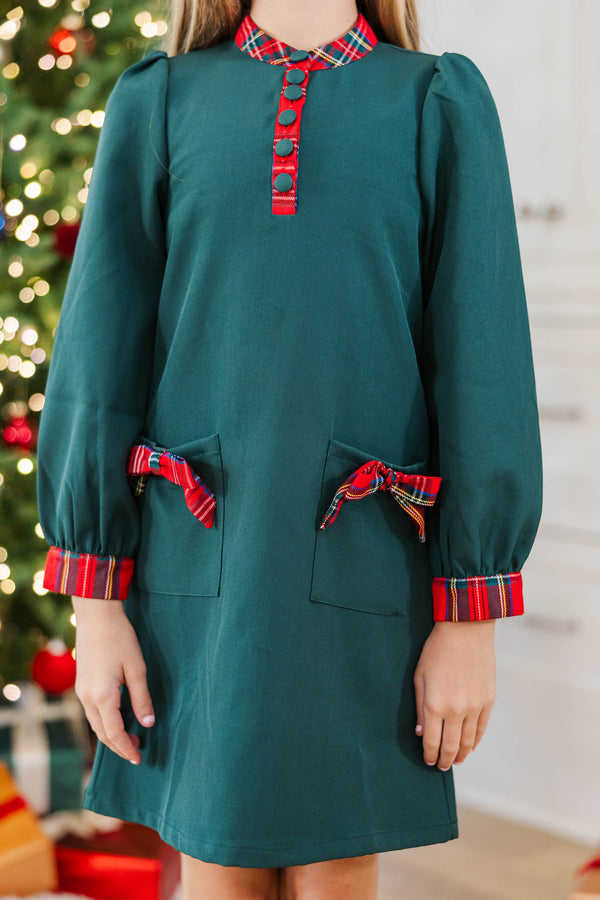 Girls: All My Love Emerald Shift Dress