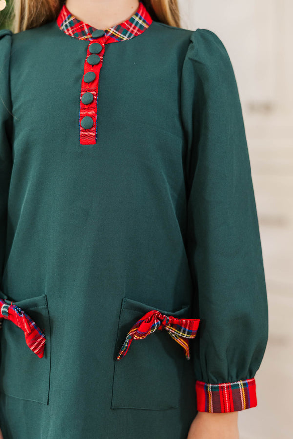 Girls: All My Love Emerald Shift Dress