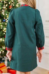 Girls: All My Love Emerald Shift Dress