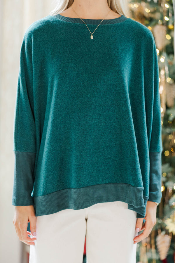 Always Fun Emerald Green Tunic