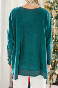 Always Fun Emerald Green Tunic