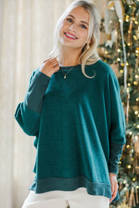 Always Fun Emerald Green Tunic