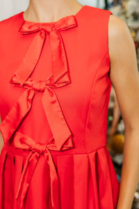 Over The Top Red Bow Dress