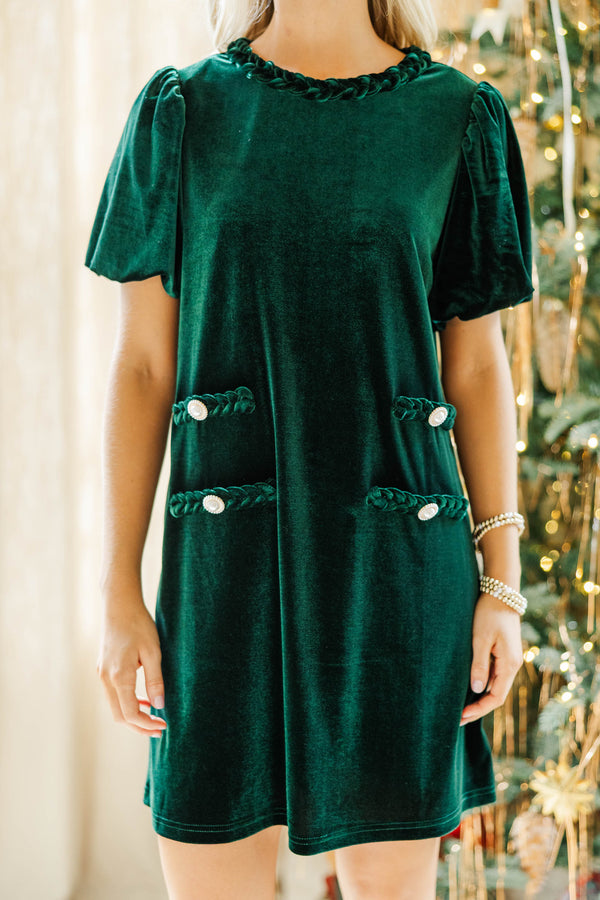 Ask You Out Emerald Green Velvet Dress, X-Small - The Mint Julep Boutique | Women's Boutique Clothing Ask You Out Emerald Green Velvet Dress, X-Small - The Mint Julep Boutique | Women's Boutique Clothing