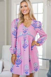 NURSING COLLECTION: Close By Me Pink Floral Dress