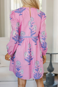 NURSING COLLECTION: Close By Me Pink Floral Dress