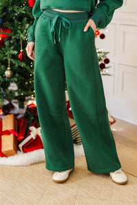 NURSING COLLECTION: Love In Every Layer Emerald Sweatpants