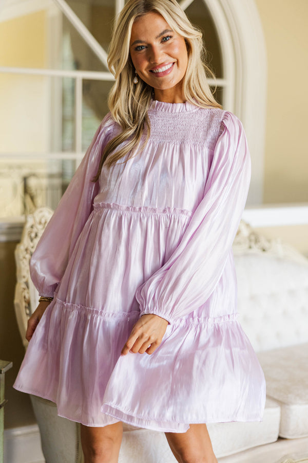 NURSING COLLECTION: Be Your Best Pink Taffeta Dress