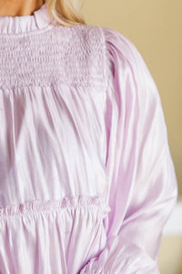 NURSING COLLECTION: Be Your Best Pink Taffeta Dress