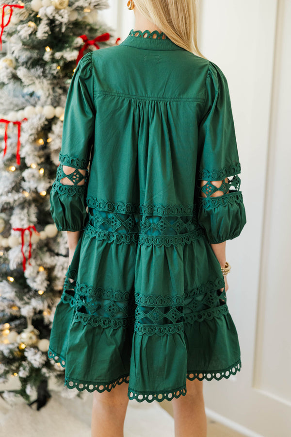 NURSING COLLECTION: My Favorite Chapter Emerald Mini Dress