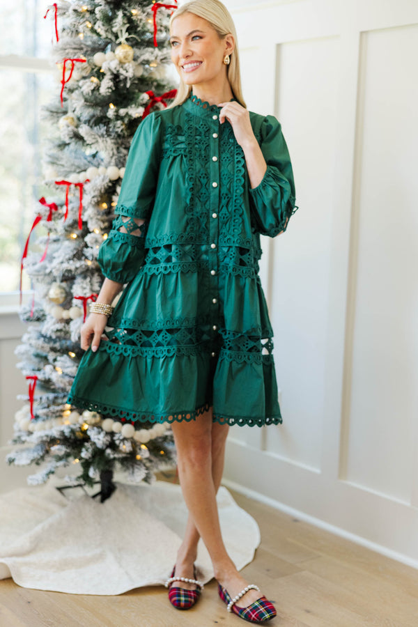 NURSING COLLECTION: My Favorite Chapter Emerald Mini Dress