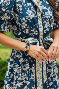 BuDhaGirl NavyThree Kings All Weather Bangles® (AWB®)