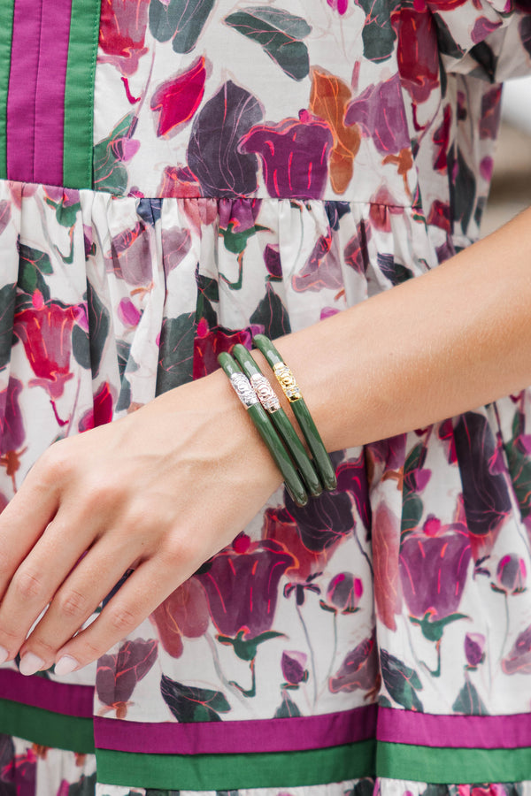 BuDhaGirl Jade Three Kings All Weather Bangles® (AWB®)