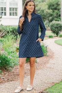Make It Count Blue Denim Dress