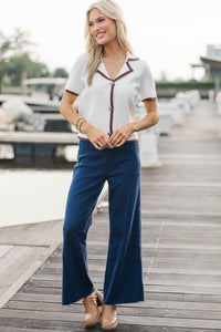 A Love Like This Cream Short Sleeve Sweater