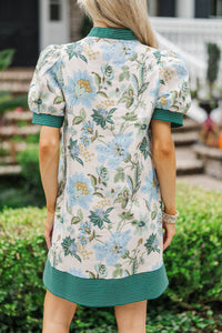 Happy As Can Be White Floral Dress